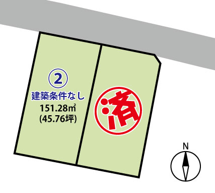 長野市桜新町　2区画分譲