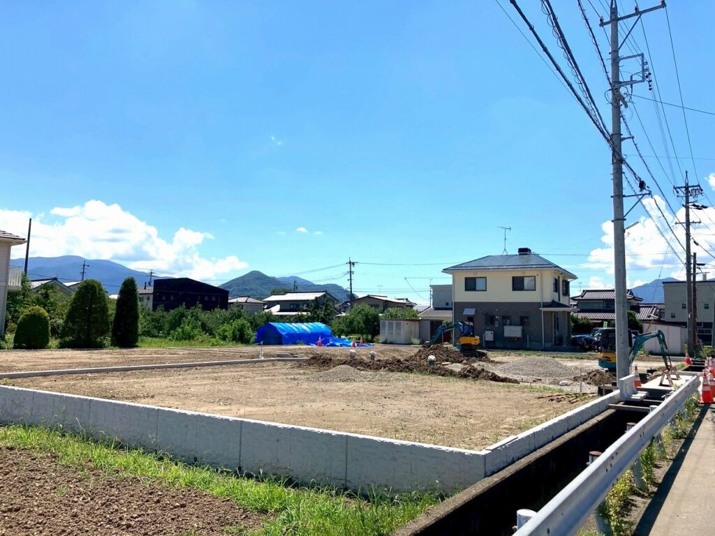 長野市篠ノ井塩崎4区画分譲