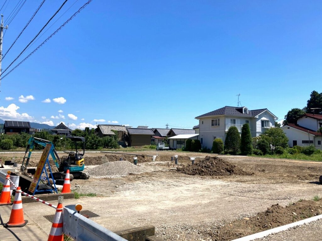長野市篠ノ井塩崎4区画分譲