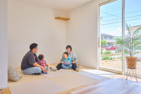 セミオーダーハウス｜片流れ屋根の家族みんなでのびのび暮らせる家