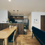 仲良し家族がつながる、共有スタイルの二世帯住宅