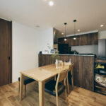 仲良し家族がつながる、共有スタイルの二世帯住宅