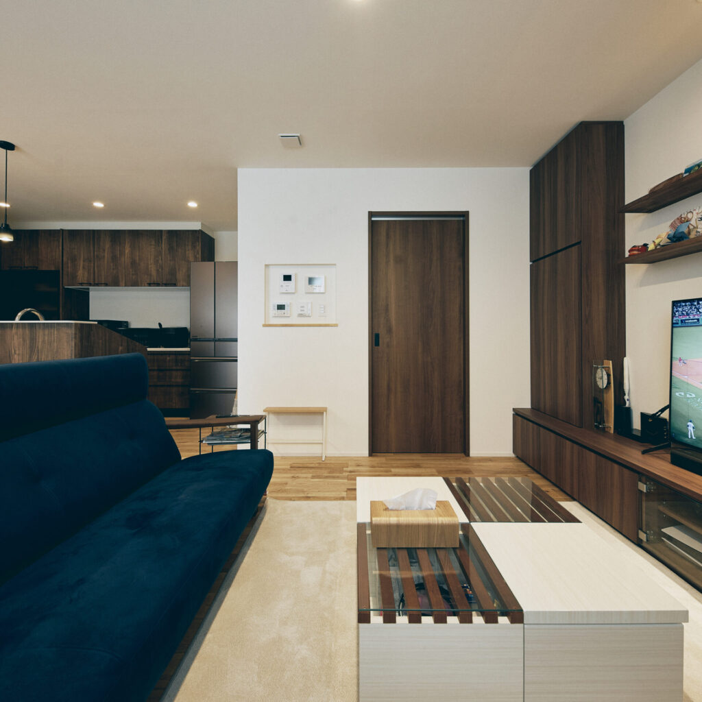 仲良し家族がつながる、共有スタイルの二世帯住宅