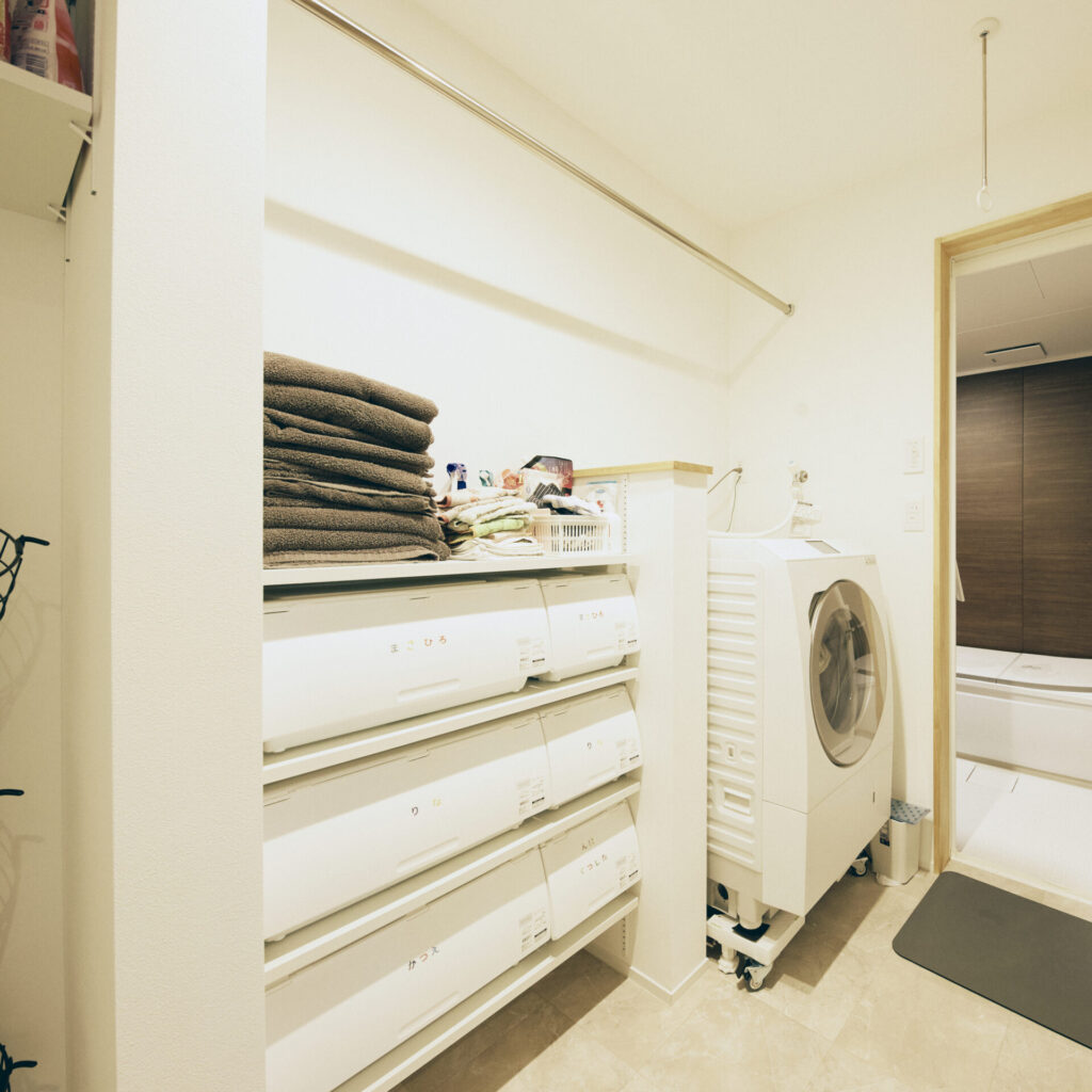 仲良し家族がつながる、共有スタイルの二世帯住宅