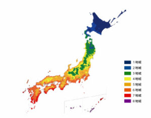 省エネ基準地域区分