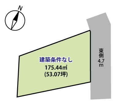 長野市川中島町原　単区画