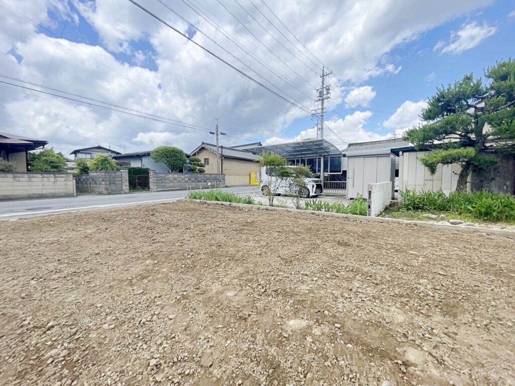 長野市川中島町上氷鉋　単区画