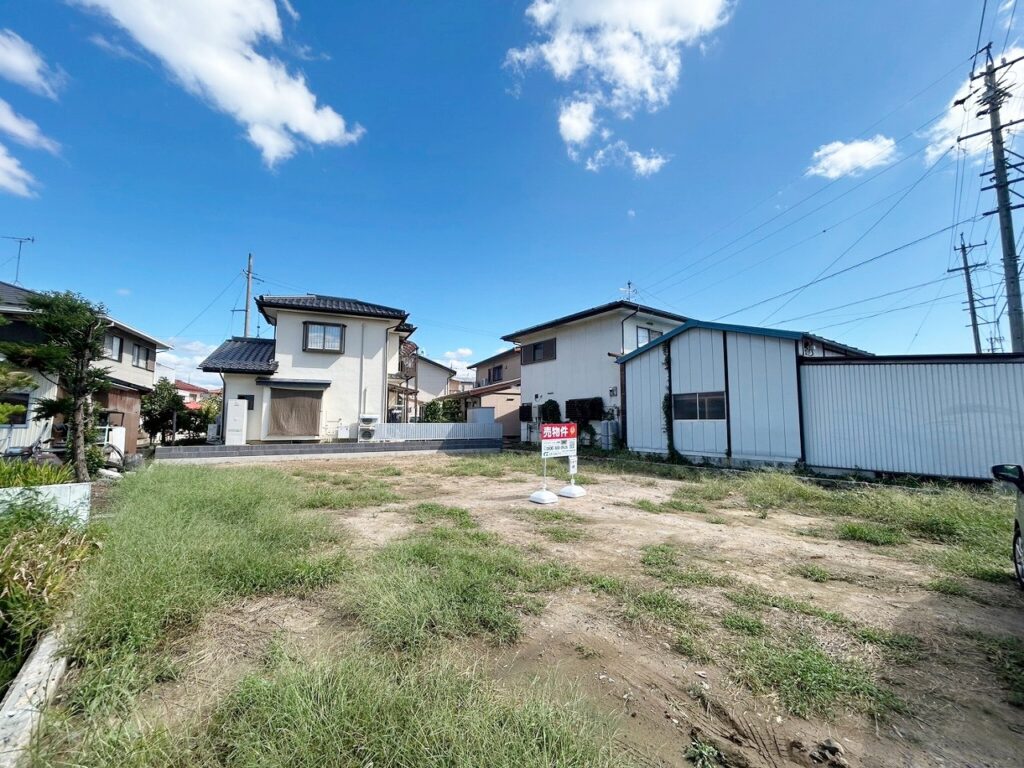 長野市川中島町上氷鉋　単区画