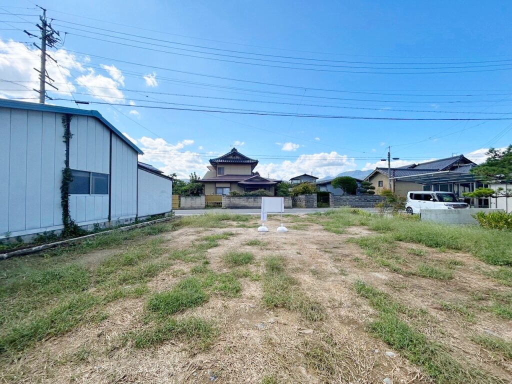 長野市川中島町上氷鉋　単区画